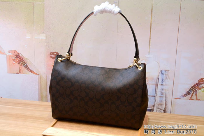 COACH蔻馳 女包 新款女士新月包 28967 可單肩 手提 斜挎  Chz1572